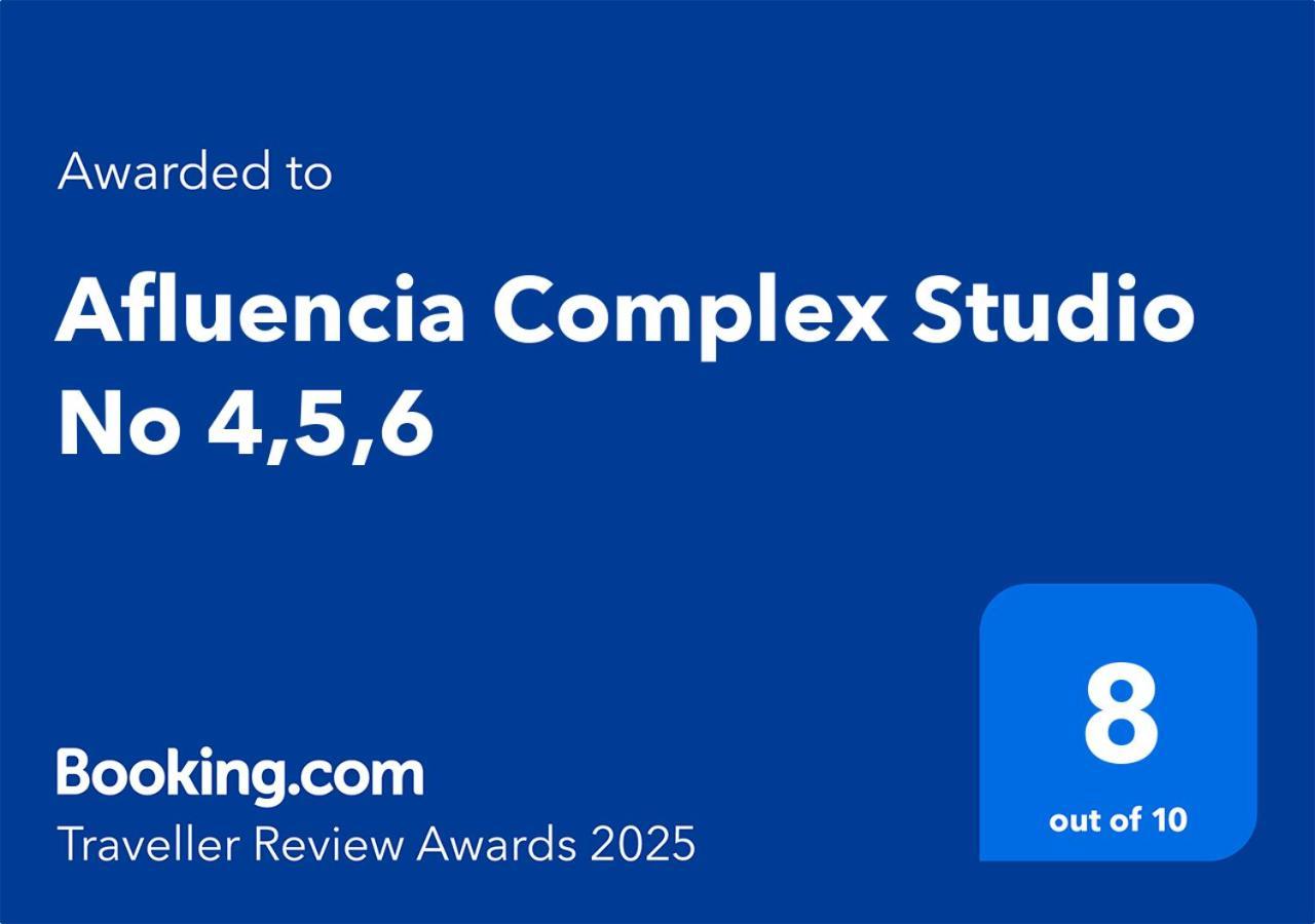 Afluencia Complex Studio No 4,5,6 Náousa Exterior photo